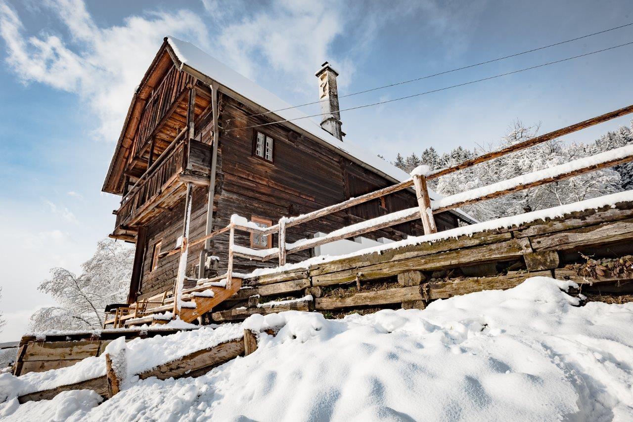 Villa Urlaub Auf Der Alm "Deluxe" Preggraben Esterno foto